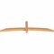 Ekena Millwork Bellingham Timber Gable Bracket, Western Red Cedar, 84"W x 21"H x 3 1/2"D x 3 1/2"F, 6/12 Pitch GBW084X21X0404BEL00SWR - alternate 5